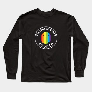 Rainbow Ghost Long Sleeve T-Shirt